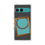 プレミアムスクエアケース with SnapMag［ Photo Frame - Gray ］
