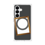 プレミアムスクエアケース with SnapMag［ Photo Frame - Gray ］