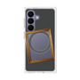 プレミアムスクエアケース with SnapMag［ Photo Frame - Gray ］