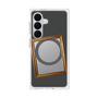 プレミアムスクエアケース with SnapMag［ Photo Frame - Gray ］