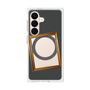 プレミアムスクエアケース with SnapMag［ Photo Frame - Gray ］