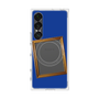 プレミアムスクエアケース with SnapMag［ Photo Frame - Blue ］