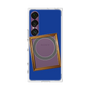プレミアムスクエアケース with SnapMag［ Photo Frame - Blue ］
