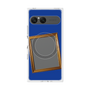 プレミアムスクエアケース with SnapMag［ Photo Frame - Blue ］