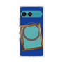 プレミアムスクエアケース with SnapMag［ Photo Frame - Blue ］