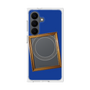 プレミアムスクエアケース with SnapMag［ Photo Frame - Blue ］