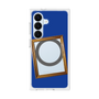 プレミアムスクエアケース with SnapMag［ Photo Frame - Blue ］