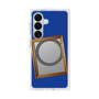 プレミアムスクエアケース with SnapMag［ Photo Frame - Blue ］