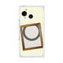 プレミアムスクエアケース with SnapMag［ Photo Frame - Ivory ］