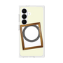 プレミアムスクエアケース with SnapMag［ Photo Frame - Ivory ］