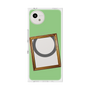 プレミアムスクエアケース with SnapMag［ Photo Frame - Light Green ］
