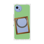 プレミアムスクエアケース with SnapMag［ Photo Frame - Light Green ］