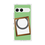 プレミアムスクエアケース with SnapMag［ Photo Frame - Light Green ］