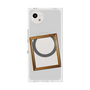 プレミアムスクエアケース with SnapMag［ Photo Frame - Light Gray ］