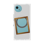 プレミアムスクエアケース with SnapMag［ Photo Frame - Light Gray ］