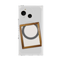 プレミアムスクエアケース with SnapMag［ Photo Frame - Light Gray ］