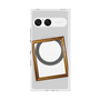 プレミアムスクエアケース with SnapMag［ Photo Frame - Light Gray ］