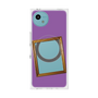 プレミアムスクエアケース with SnapMag［ Photo Frame - Purple ］