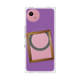 プレミアムスクエアケース with SnapMag［ Photo Frame - Purple ］