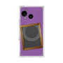 プレミアムスクエアケース with SnapMag［ Photo Frame - Purple ］