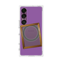 プレミアムスクエアケース with SnapMag［ Photo Frame - Purple ］