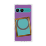 プレミアムスクエアケース with SnapMag［ Photo Frame - Purple ］