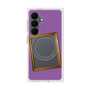 プレミアムスクエアケース with SnapMag［ Photo Frame - Purple ］