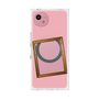 プレミアムスクエアケース with SnapMag［ Photo Frame - Pink ］