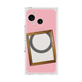 プレミアムスクエアケース with SnapMag［ Photo Frame - Pink ］