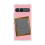 プレミアムスクエアケース with SnapMag［ Photo Frame - Pink ］