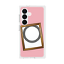 プレミアムスクエアケース with SnapMag［ Photo Frame - Pink ］