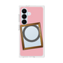 プレミアムスクエアケース with SnapMag［ Photo Frame - Pink ］