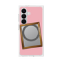 プレミアムスクエアケース with SnapMag［ Photo Frame - Pink ］