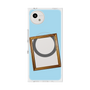 プレミアムスクエアケース with SnapMag［ Photo Frame - Light Blue ］