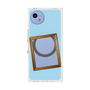 プレミアムスクエアケース with SnapMag［ Photo Frame - Light Blue ］