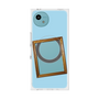 プレミアムスクエアケース with SnapMag［ Photo Frame - Light Blue ］