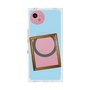 プレミアムスクエアケース with SnapMag［ Photo Frame - Light Blue ］