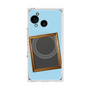 プレミアムスクエアケース with SnapMag［ Photo Frame - Light Blue ］