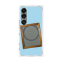 プレミアムスクエアケース with SnapMag［ Photo Frame - Light Blue ］