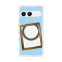 プレミアムスクエアケース with SnapMag［ Photo Frame - Light Blue ］