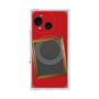 プレミアムスクエアケース with SnapMag［ Photo Frame - Red ］