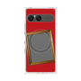 プレミアムスクエアケース with SnapMag［ Photo Frame - Red ］