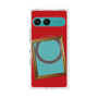 プレミアムスクエアケース with SnapMag［ Photo Frame - Red ］