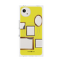 プレミアムスクエアケース with SnapMag［ Photo Frames - Yellow ］