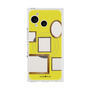 プレミアムスクエアケース with SnapMag［ Photo Frames - Yellow ］