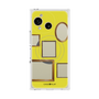 プレミアムスクエアケース with SnapMag［ Photo Frames - Yellow ］