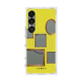 プレミアムスクエアケース with SnapMag［ Photo Frames - Yellow ］