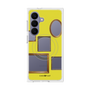 プレミアムスクエアケース with SnapMag［ Photo Frames - Yellow ］
