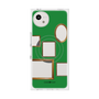 プレミアムスクエアケース with SnapMag［ Photo Frames - Green ］