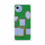 プレミアムスクエアケース with SnapMag［ Photo Frames - Green ］